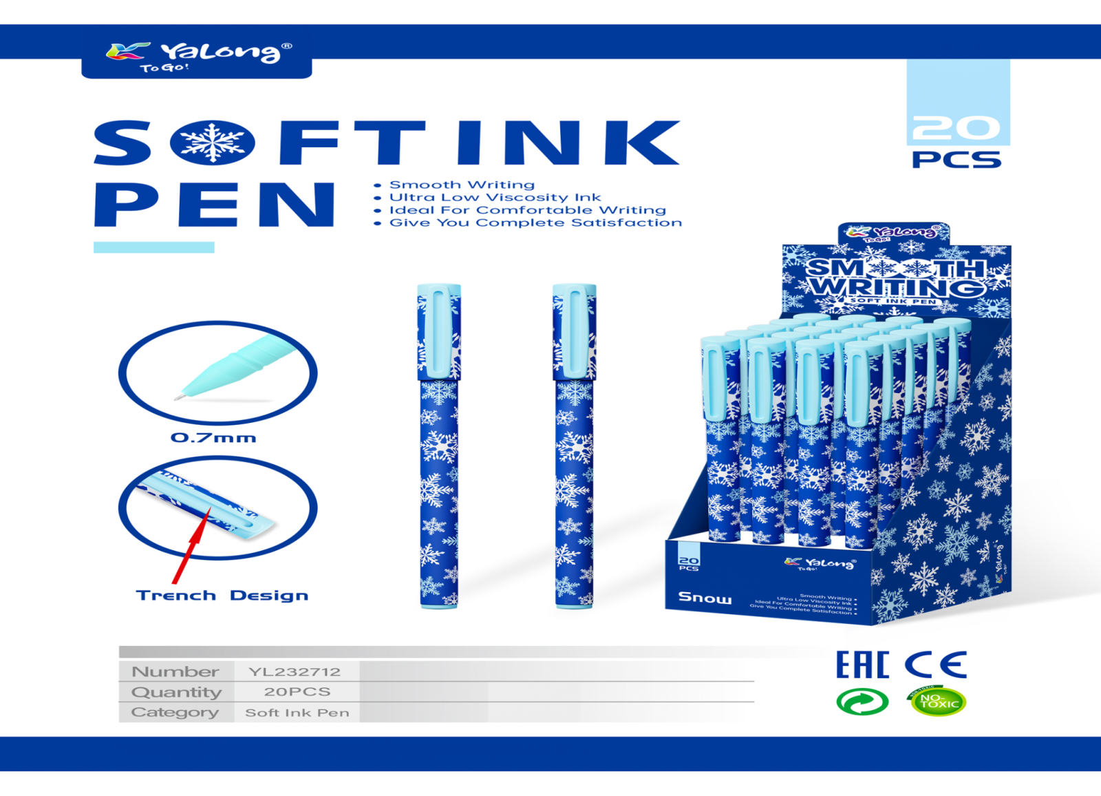 Stylo Soft SNOW