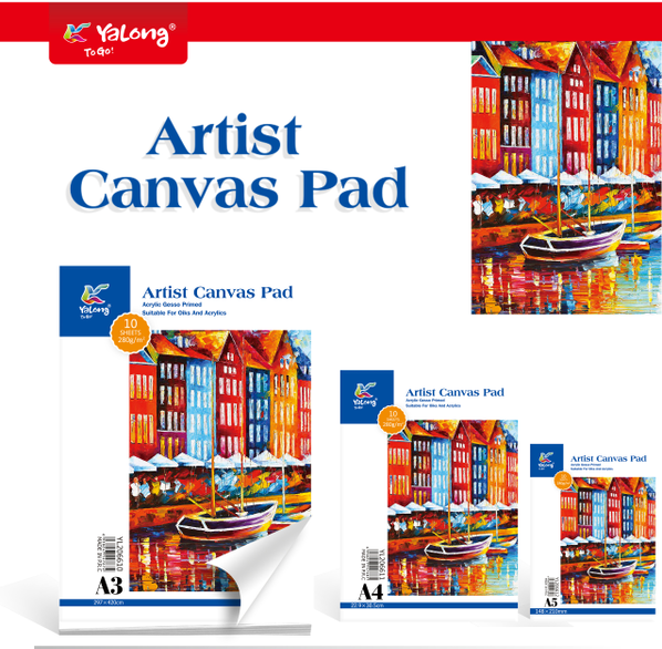 Bloc Canvas Toilé A3