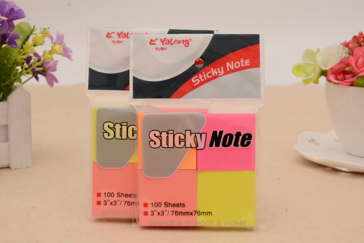 STICK NOTE YALONG 100F FORME 76*51