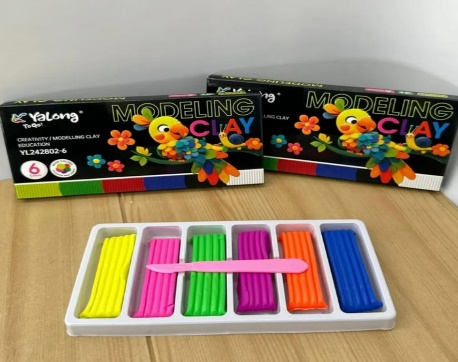 Pâte à modeler Yalong Bloom 6PCS